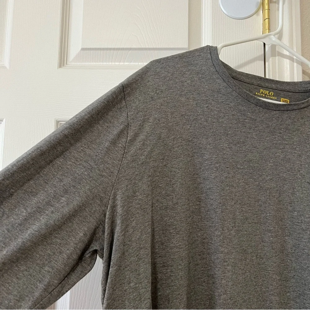 Polo Ralph Lauren Gray Long Sleeve Shirt XL